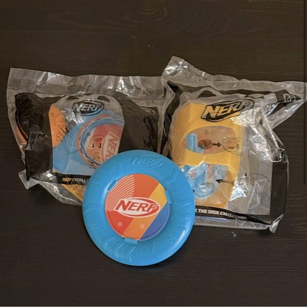 Nerf McDonald’s Happy Meal Toy Bundle